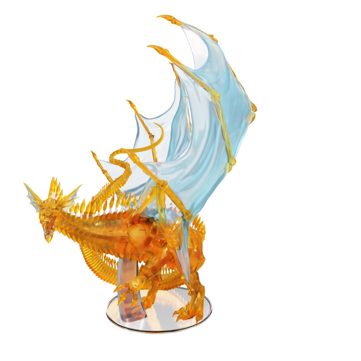 Adult Topaz Dragon - D&D Icons of the Realms