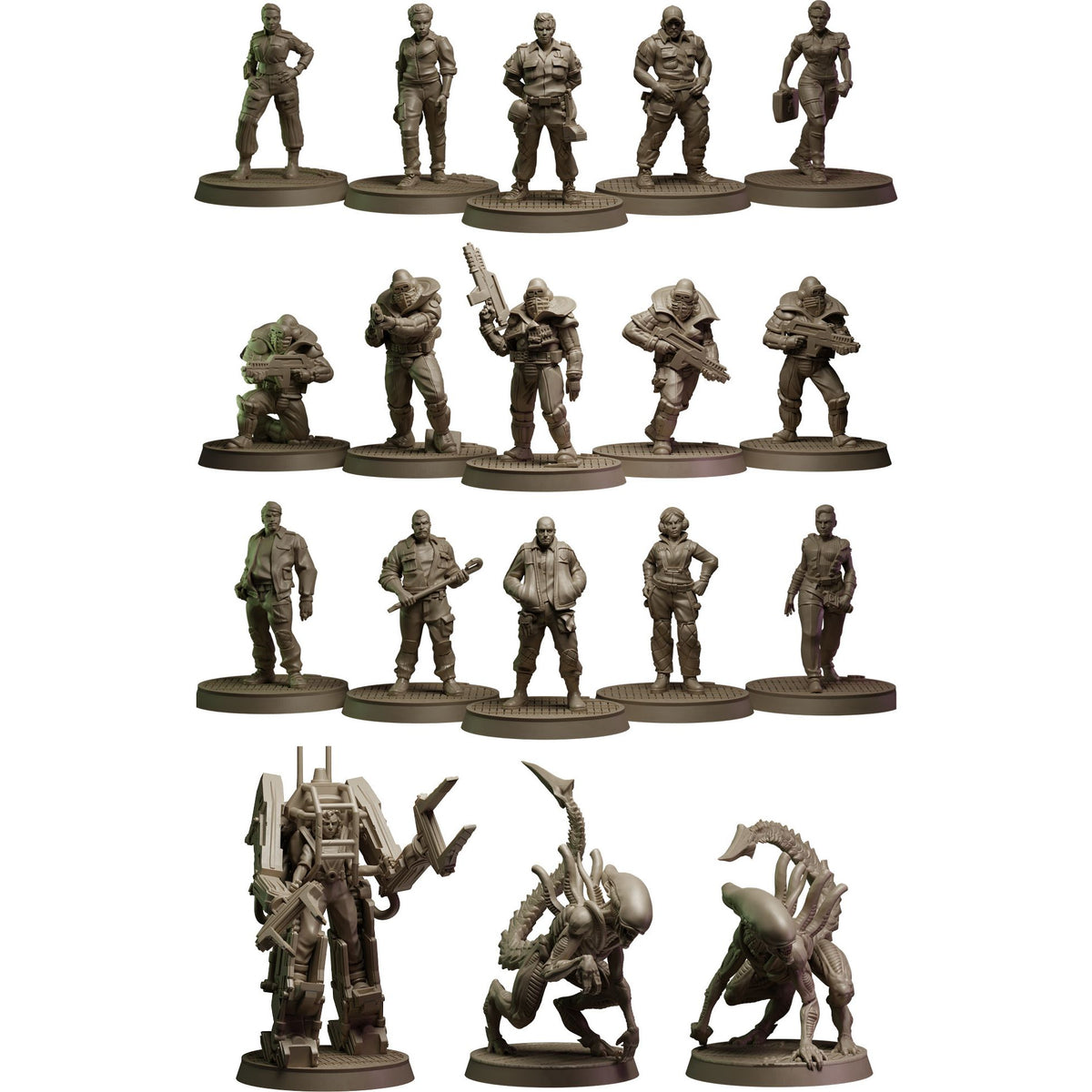 Alien RPG - Rapture Protocol Miniatures Set – Vault Games