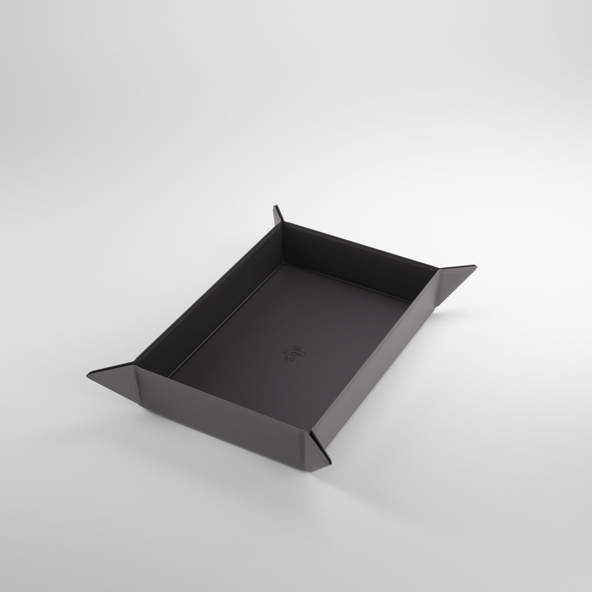 Magnetic Dice Tray Rectangular: Black/Gray