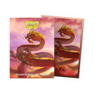 Sleeves - Dragon Shield - Box 100 DUAL ART MATTE - Wood Dragon 2024