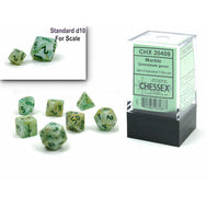 Mini Marble Green/Dark Green - 7 Die Set (CHX20409)