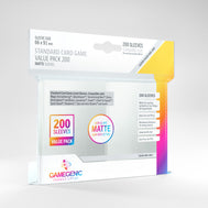 Gamegenic Matte Sleeves - Standard Value 200 Pack