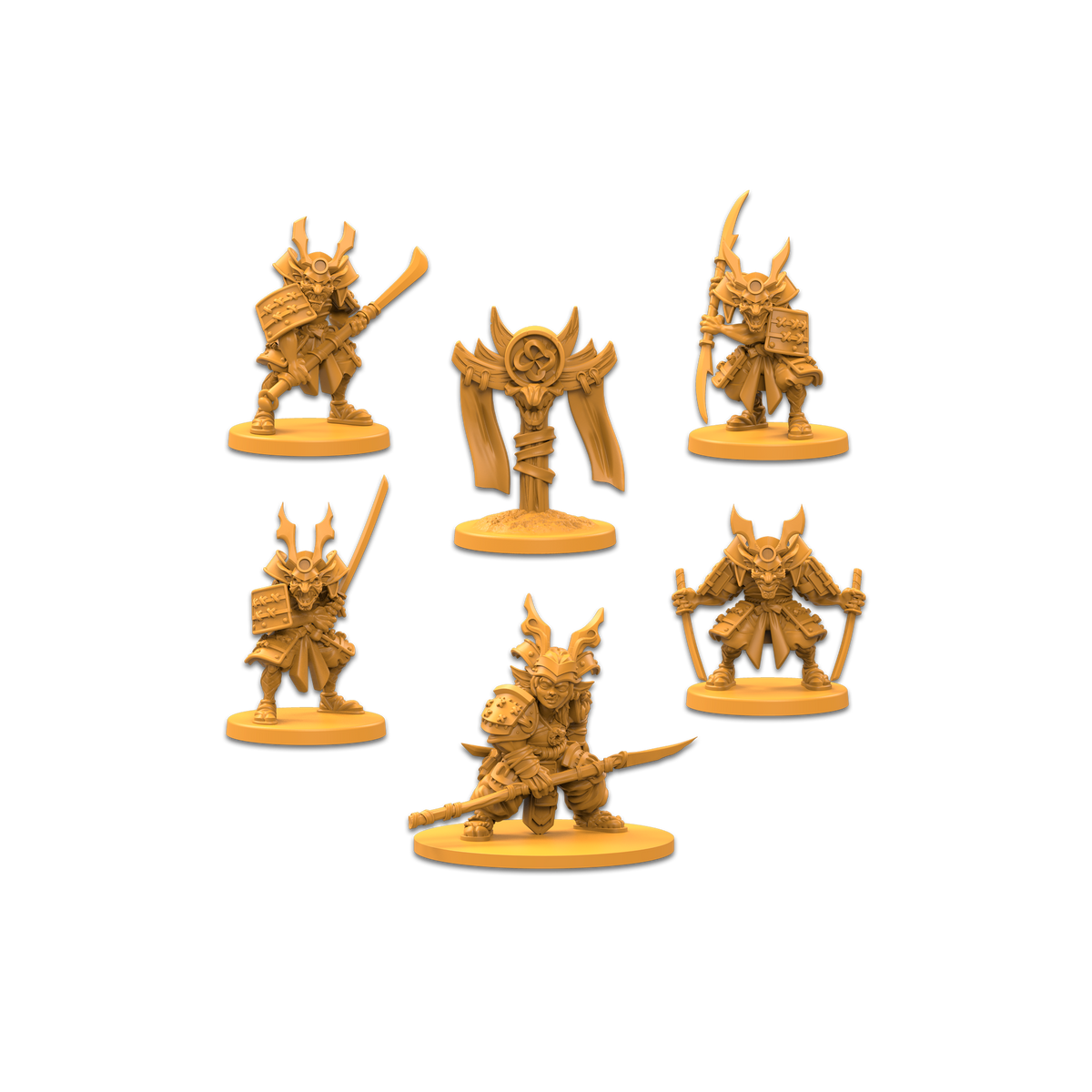 Figurines Godtear en français - Jeen, The Wandering Warrior