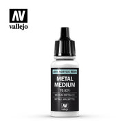 Vallejo Auxiliaries: Metal Medium (17ml)