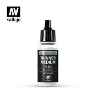 Vallejo Auxiliaries: Thinner Medium (17ml)