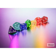 Beginner Player & GM Prism D7 Dice Set Translucent (CHX23099)