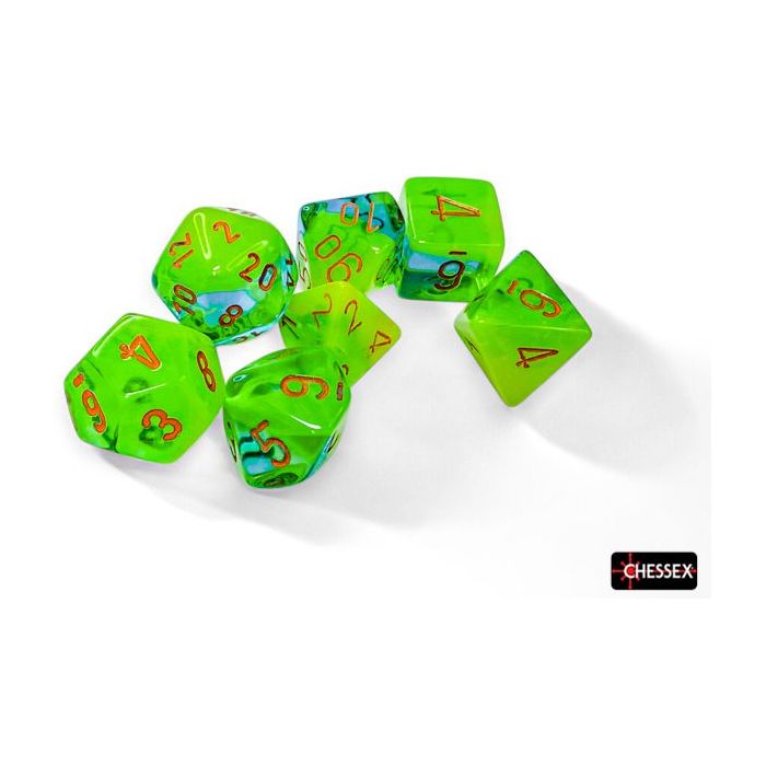 Gemini Plasma Green-Teal/orange Luminary - 7 Die Set (CHX26470)