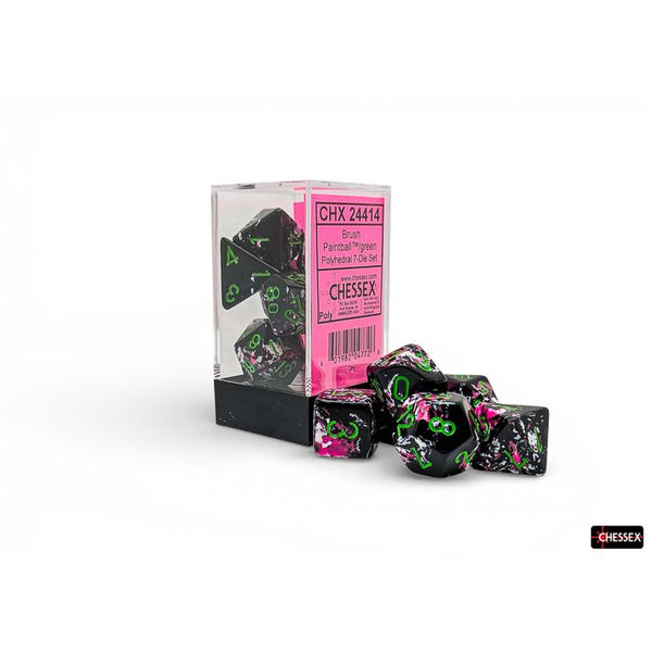 Brush Paintball w/Green - 7 Die Set (CHX24414)