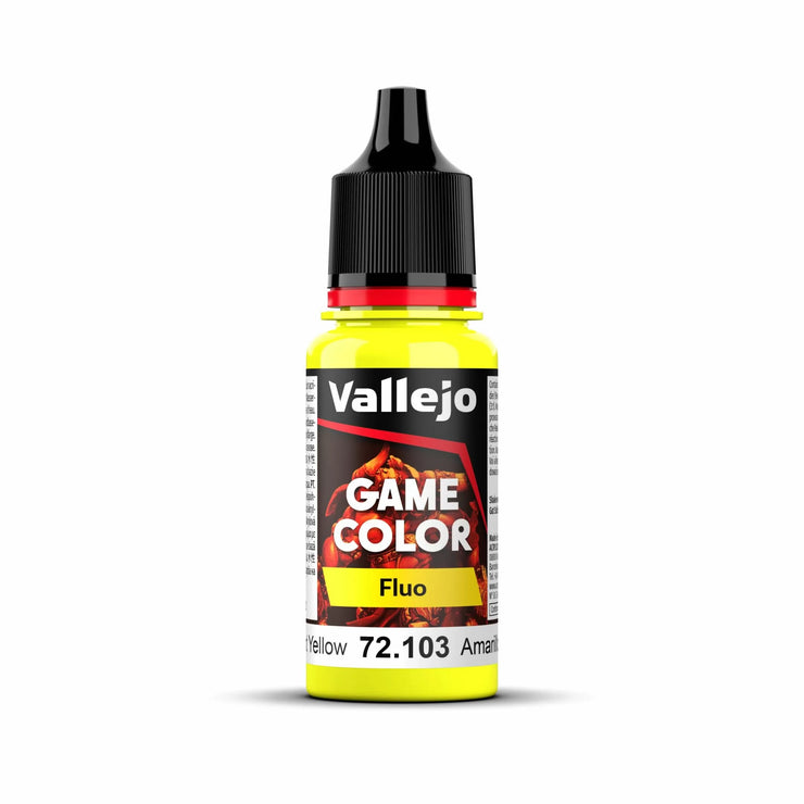 Game Colour Fluorescent: Yellow (18ml)