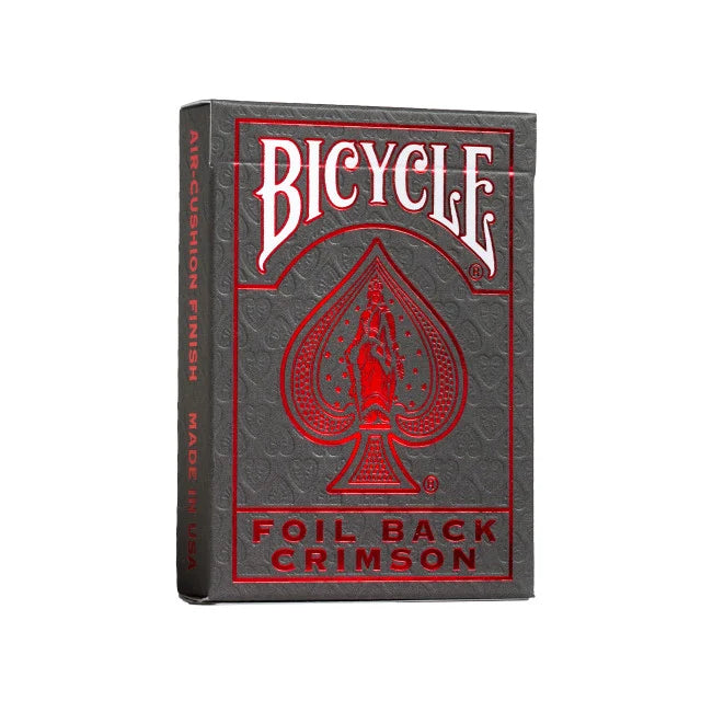 Playing Cards - Bicycle: Metalluxe Red Crimson