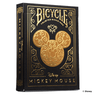 Playing Cards - Bicycle: Disney Black & Gold Mickey Mouse