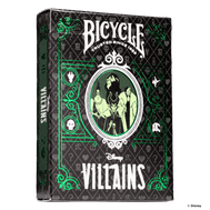 Playing Cards - Bicycle: Disney Villains (Green)