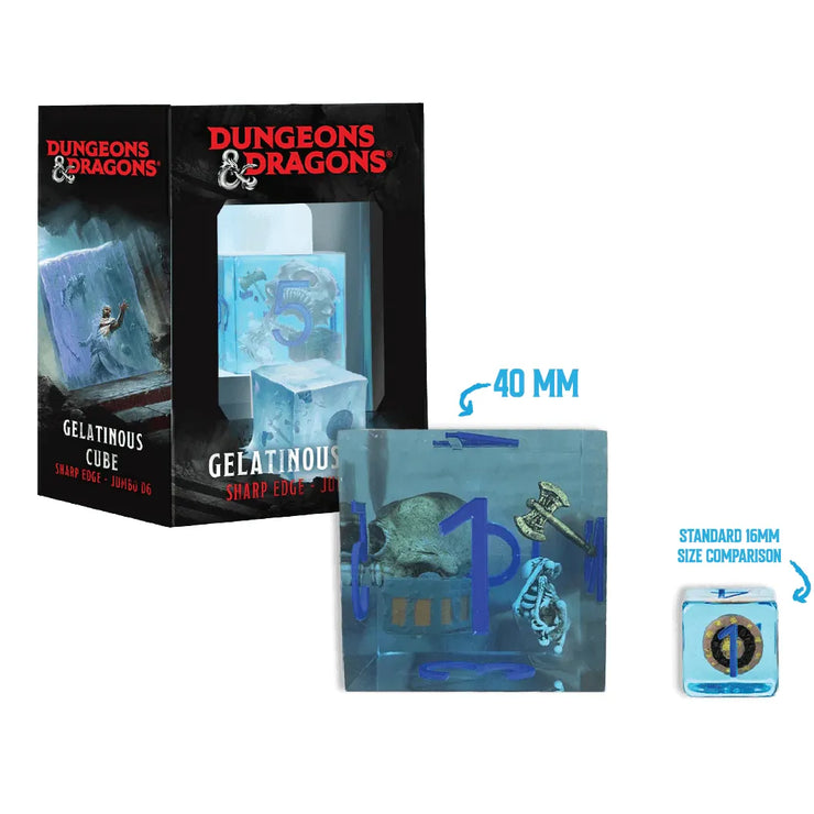 Fanroll Dice Set - Jumbo Gelatinous Cube (1xD6)