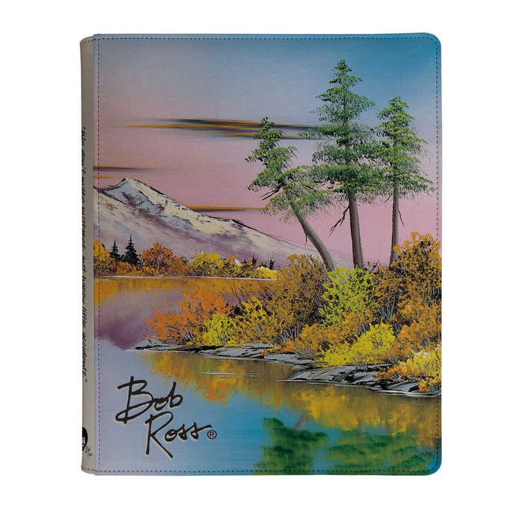 Bob Ross Mighty Mountain Lake - Zippered PRO-Binder 9-Pocket