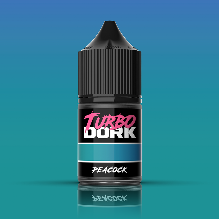 Turbo Dork: Peacock TurboShift Acrylic Paint - 22ml Bottle