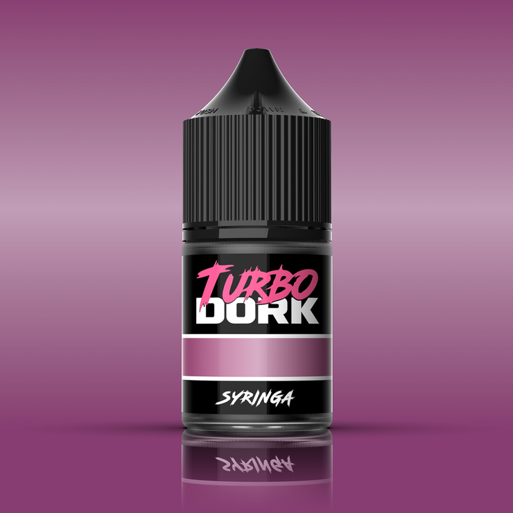 Turbo Dork: Syringa Metallic Acrylic Paint - 22ml Bottle