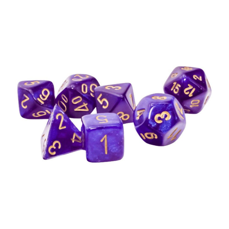Borealis Mega-hedral Luminary Royal Purple w/Gold - 7 Die Set (CHX22587)