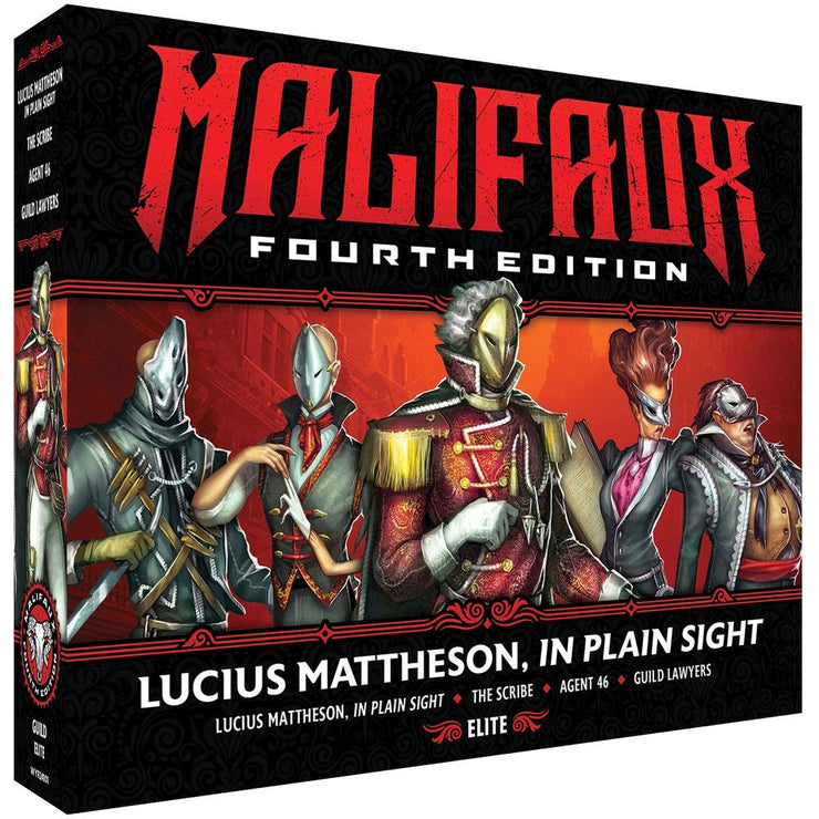 Malifaux - Guild: Lucius Mattheson - In Plain Sight