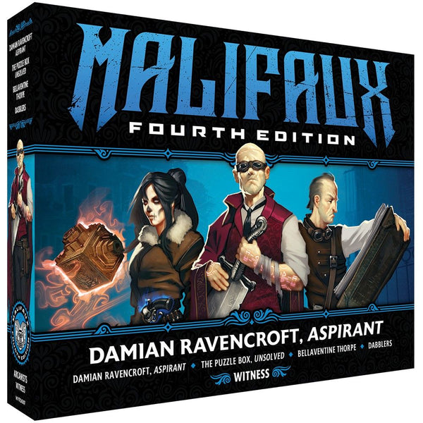 Malifaux - Arcanists: Damian Ravencroft - Aspirant