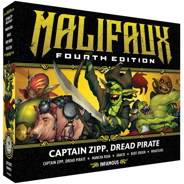 Malifaux - Outcasts: Captain Zipp - Dread Pirate
