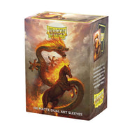 Dragon Shield Sleeves MATTE DUAL ART - Lunar New Year 2026: Fire Horse (100pk)