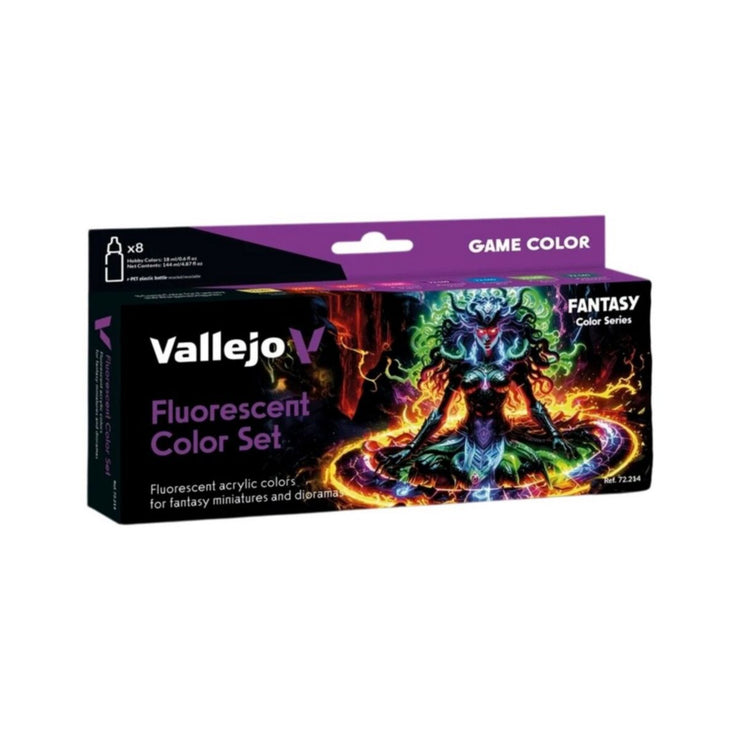 Vallejo - Game Colour - Fluorescent Color Set