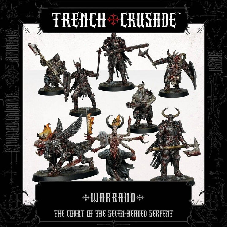 Trench Crusade - Court of the Seven Headed Serpent Warband