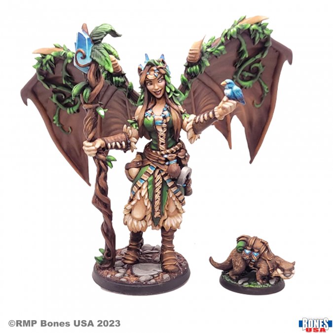 Druid Sophie with Ottley - Reapercon 2023 (30125)