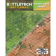 Battletech Battlemat - Grasslands Desert