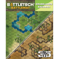 Battletech Battlemat - Grasslands Savanna