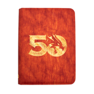 Printed Leatherette Book Folio Dungeons & Dragons 50th Anniversary