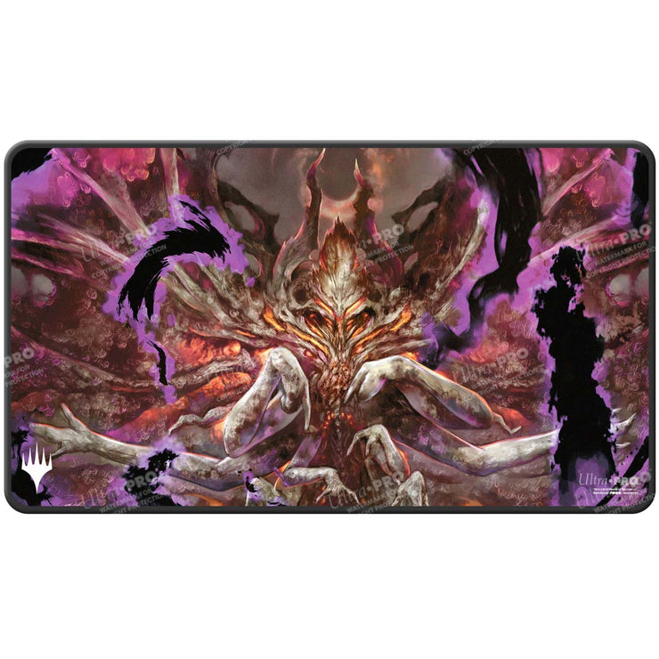 Ultra Pro Playmat - Duskmourn Damnation Black Stitched