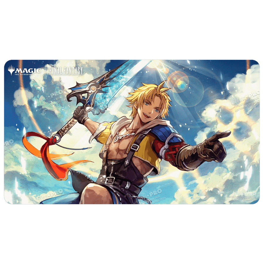 Ultra Pro Playmat - FINAL FANTASY Tidus, Yuna's Guardian (D) Vault Games Ultra Pro Playmat - FINAL FANTASY Tidus, Yuna's Guardian (D) Vault Games