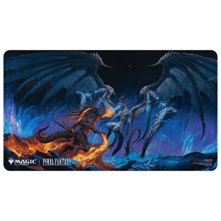 Ultra Pro Playmat - FINAL FANTASY Bahamut and Ifrit Holofoil