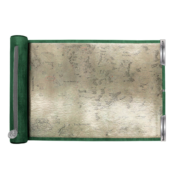 Dice Scroll Map - Drizzt & The Forgotten Realms