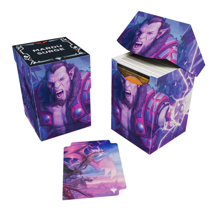 Ultra Pro Deck Box 100+ Tarkir Dragonstorm - Mardu Surge Commander