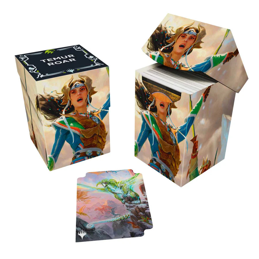Ultra Pro Deck Box 100+ Tarkir Dragonstorm - Temur Roar Commander ...