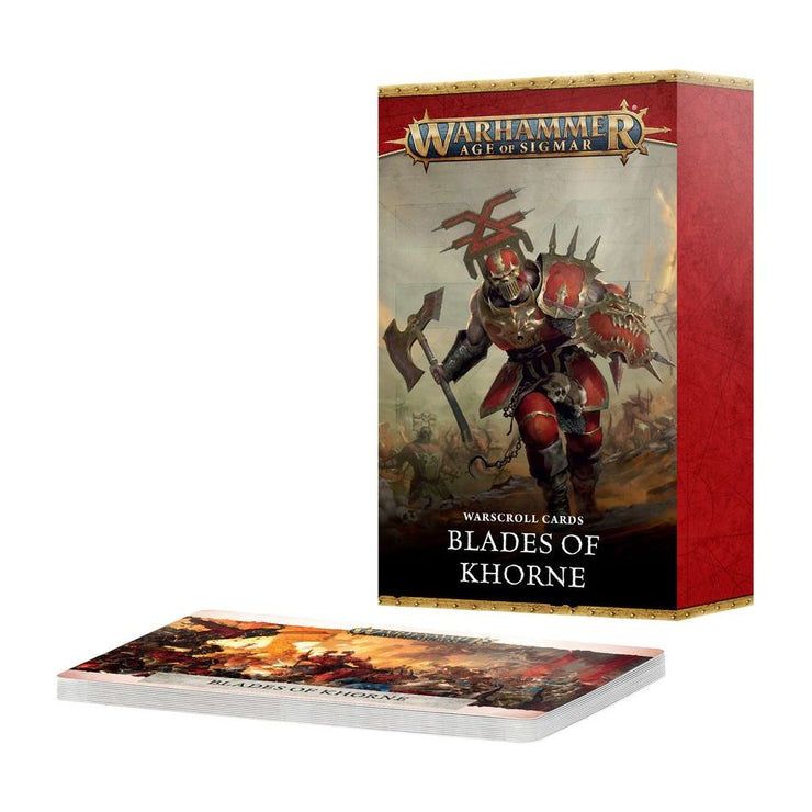 Warscroll Cards: Blades of Khorne