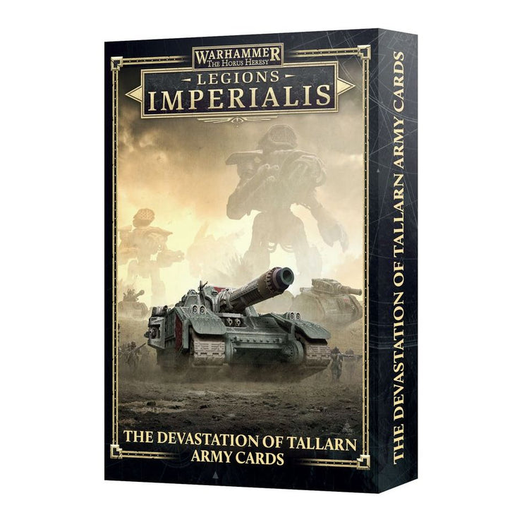 Legions Imperialis - Devastation Of Tallarn Army Cards