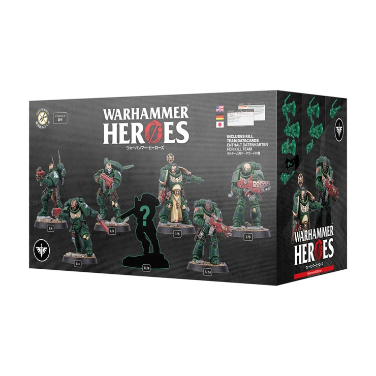 Space Marine Heroes - Dark Angels - Full Display