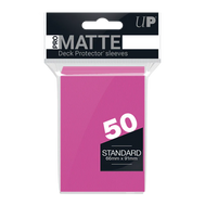Ultra Pro - Pro-Matte Standard Deck Protector Sleeves - Bright Pink (50pk)