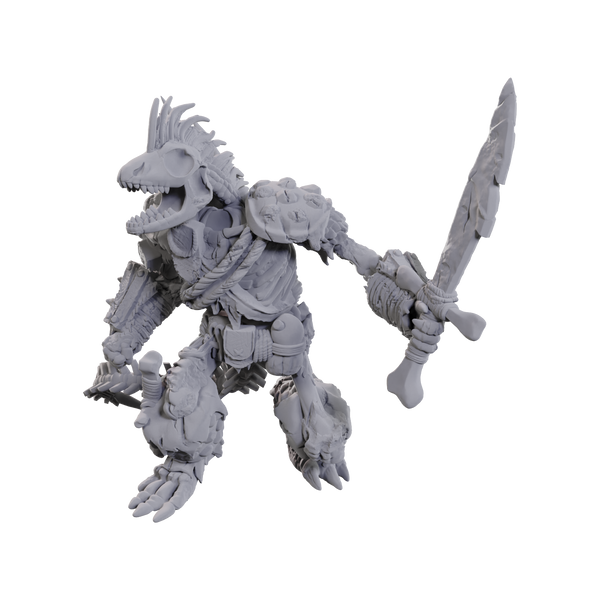 Lizardfolk Skeleton - D&D Nolzurs