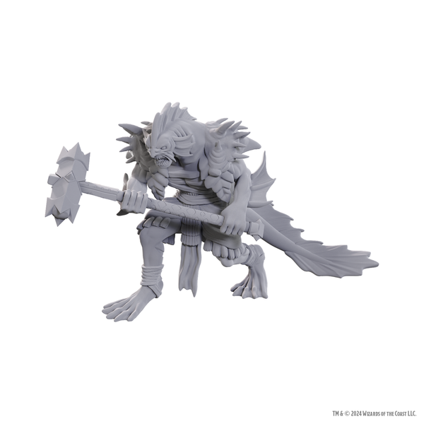Sahuagin Coral Smasher - D&D Nolzur's Minis