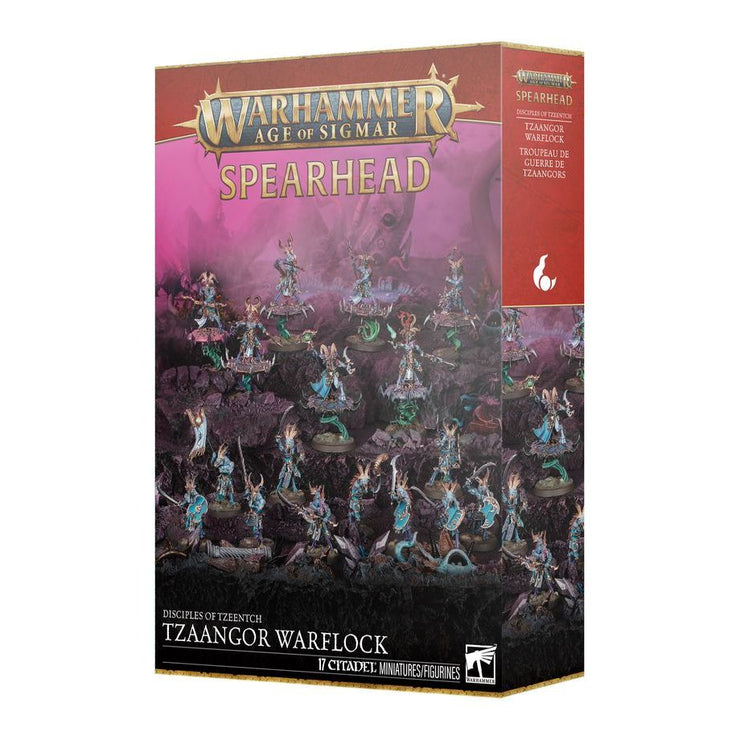 Spearhead: Disciples of Tzeentch - Tzaangor Warflock