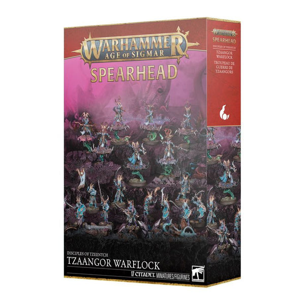 Spearhead: Disciples of Tzeentch - Tzaangor Warflock