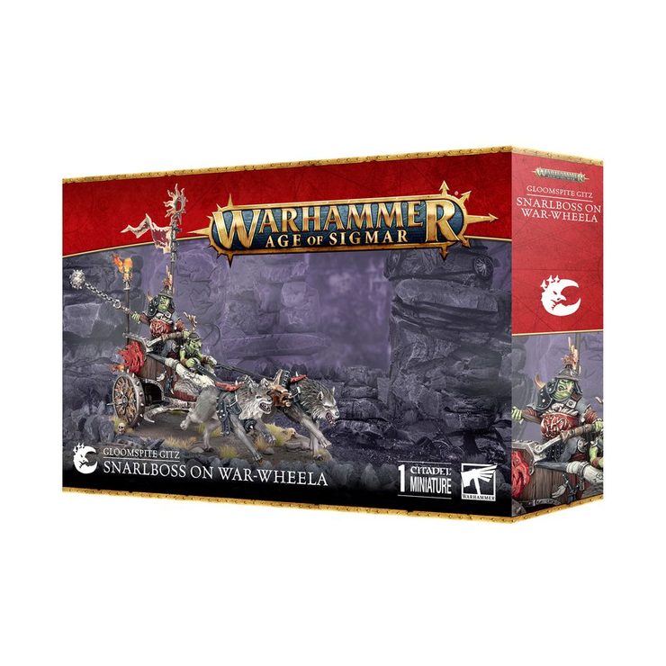 Gloomspite Gitz Snarlboss on War-Wheela