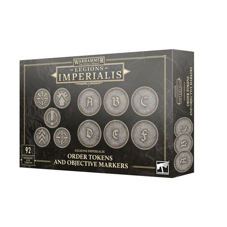Legions Imperialis Order Tokens and Objective Markers