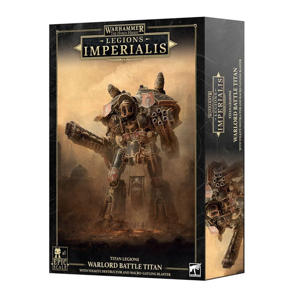 Legions Imperialis - Warlord Titan with Volkite Destructor and Macro-Gatling Blaster