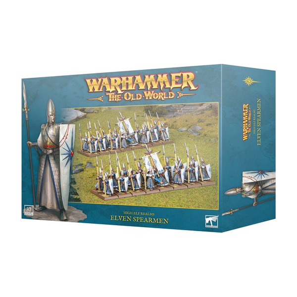 The Old World: High Elf Realms Elven Spearmen