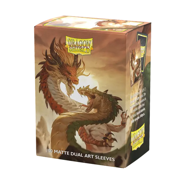 Dragon Shield Sleeves MATTE DUAL ART - Wood Snake 2025 - (100pk)